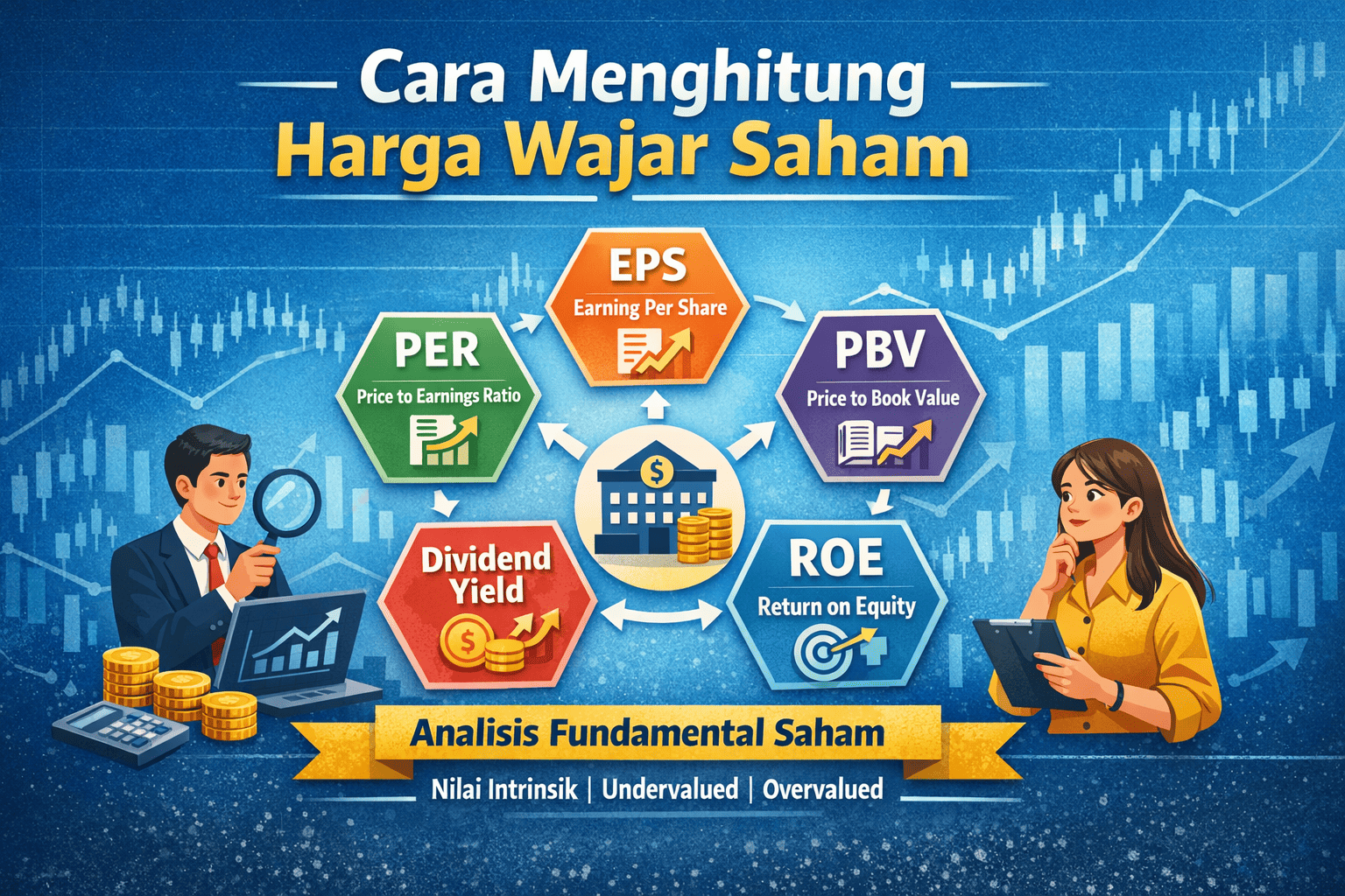 cara menghitung harga wajar saham