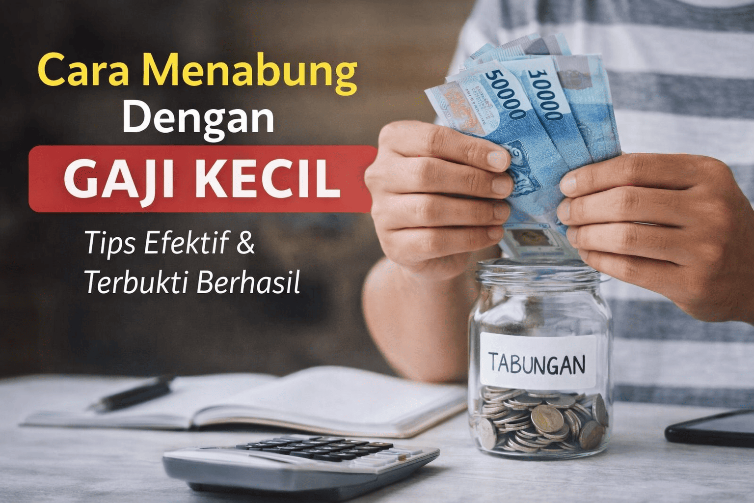 cara menabung dengan gaji kecil