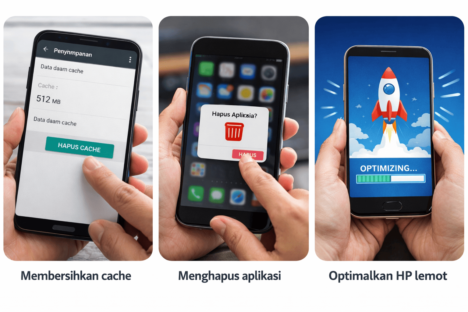 cara mengatasi hp lemot