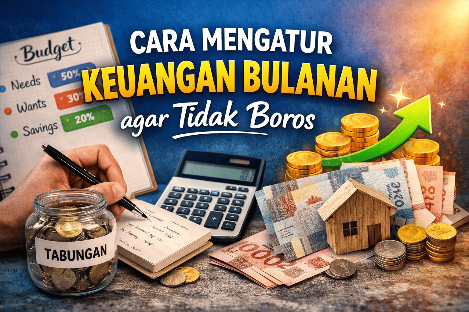 cara mengatur keuangan bulanan